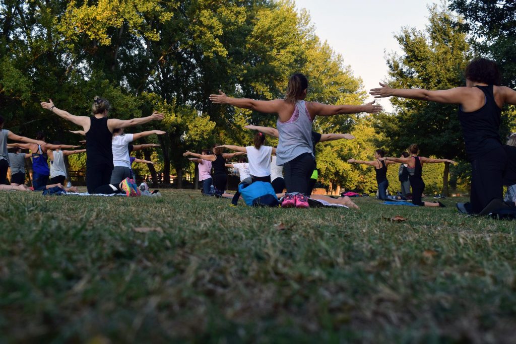 Pratique du Yoga en groupe ou cours collectif
